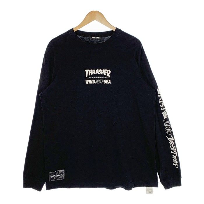 ウィンダンシー 22SS スラッシャー L/S Tee ブラック Size L