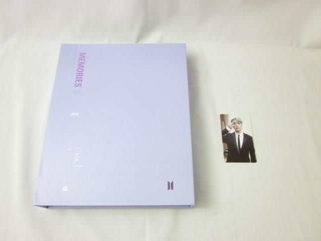 中古品 韓流 防弾少年団 BTS MEMORIES OF 2018 DVD トレカ ジミン 日本