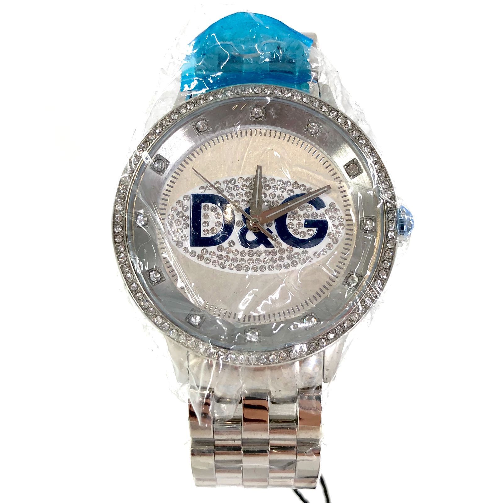 Dolce&Gabbana ドルチェ＆ガッバーナ D&G PRIME TIME プライムタイム メンズ腕時計 SS/QZ シルバー文字盤 稼働品  DW0133 箱 保証書 未使用品 ドルガバ【ND-921】 - メルカリ