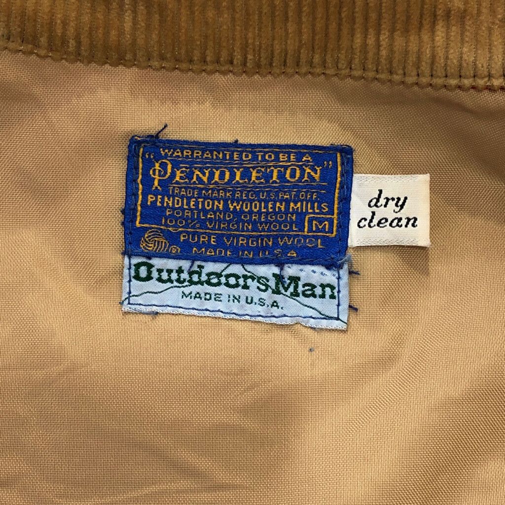 70’s PENDLETON ×OUTDOORSMANハンティングジャケット 楽天市場】【B品】 70年代 USA製 PENDLETON × OutdoorsMan