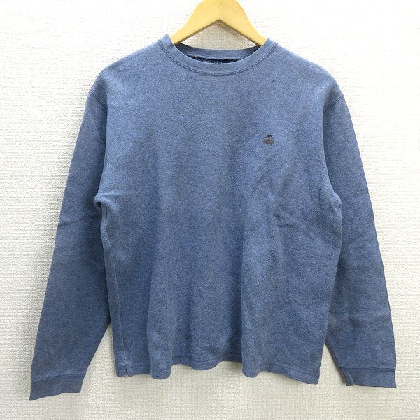 G■ブルックスブラザーズ/BROCKS BROTHERS スウェットシャツ/トレーナー コットン【S】青系/men's/10【中古】■