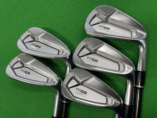 中古】 プロギア PRGR 02 5S アイアンセット IR Diamana FOR