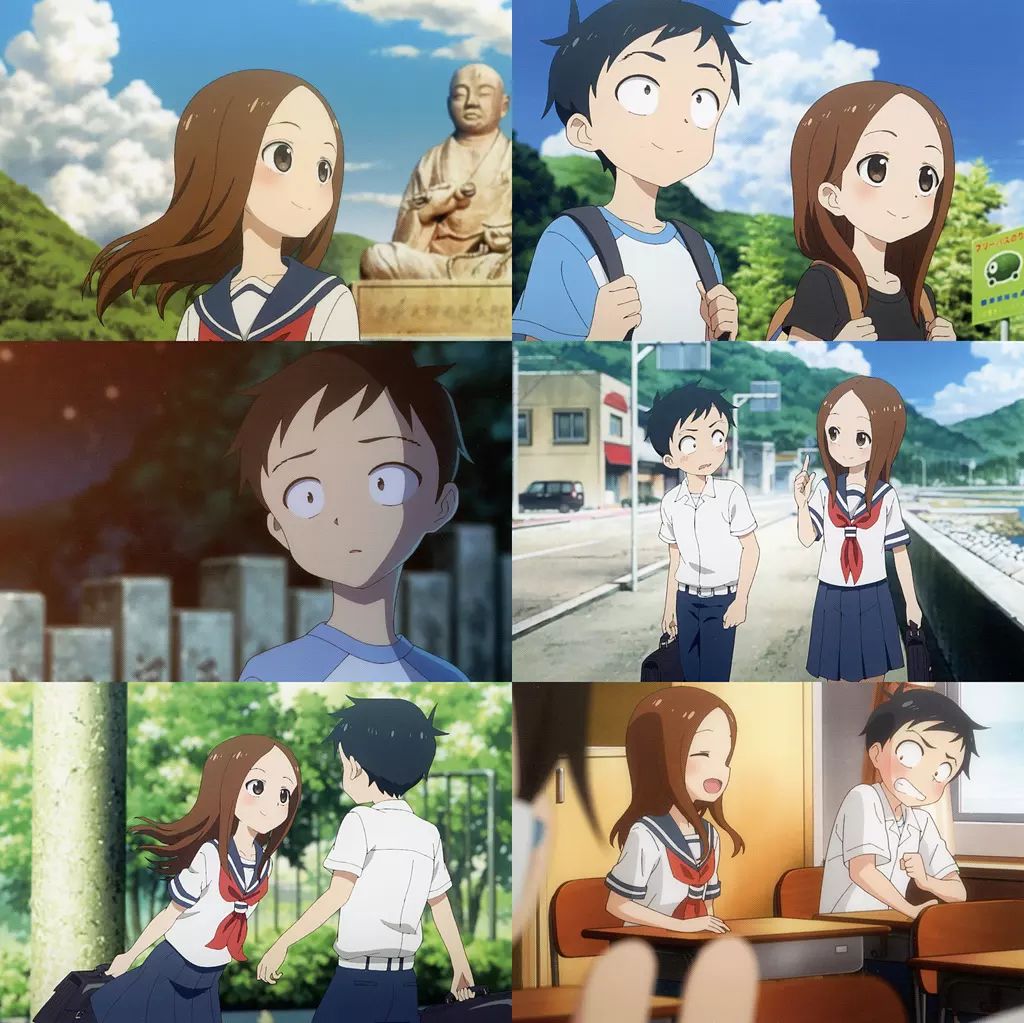 からかい上手の高木さん ポストカード 高木さん 西片 7点セット からかい上手の高木さん ポストカード 高木さん 西片 7点セット