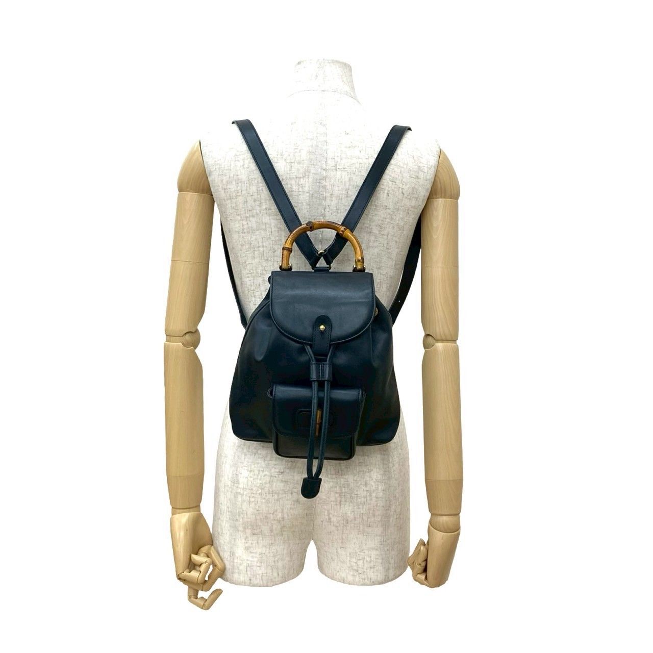 極 美品 GUCCI グッチ オールドグッチ ヴィンテージ バンブー