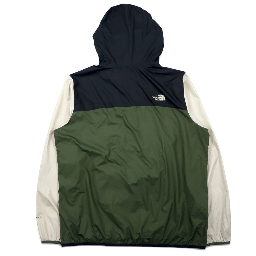 THE NORTH FACE ハーフジップ アノラックパーカー マウンテンパーカー XL カーキ ポリエステル WINDWALL パッカブル US規格  NF0A3FZL - メルカリ