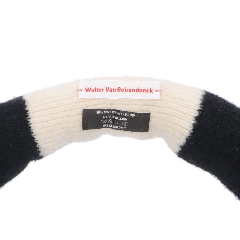 Walter Van Beirendonck マフラー ウール100% ウォルターヴァンベイレンドンク スネークウールマフラー メンズ