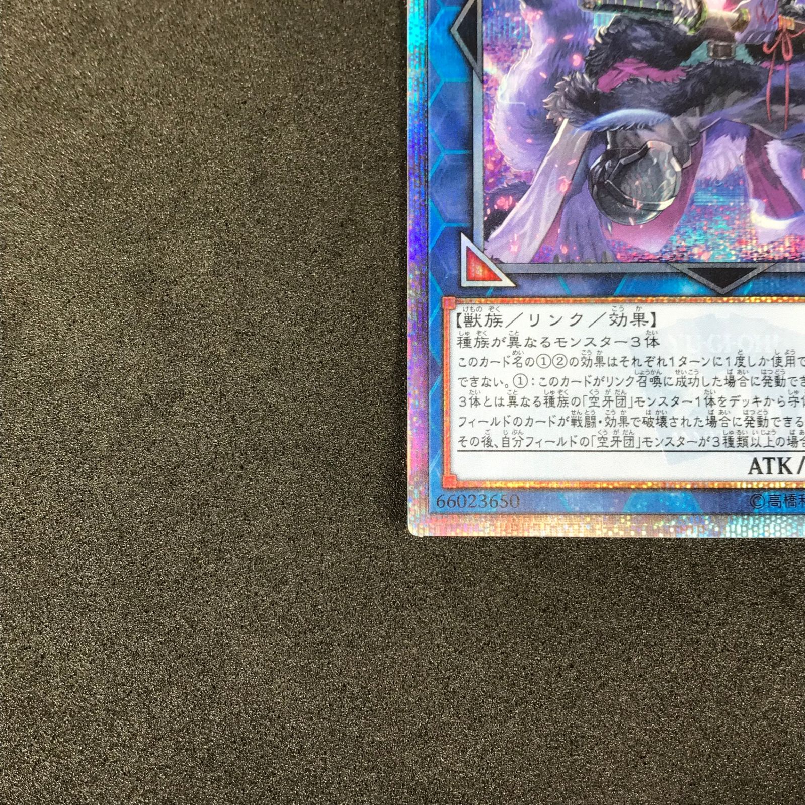 ☆遊戯王OCGデュエルモンスターズ SOFU/JP04720SE 空牙団の大義