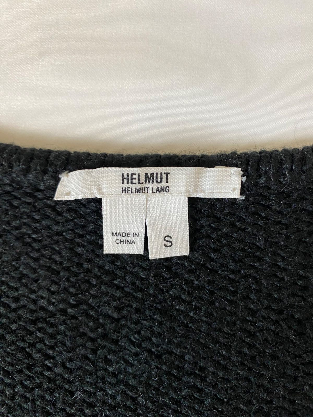 HELMUT LANG ヘルムートラング デザイン アシメ ニット - メルカリ