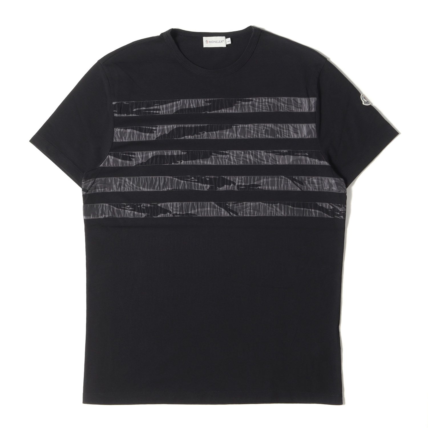 MONCLER ブラック Tシャツ Lサイズ 【公式通販】