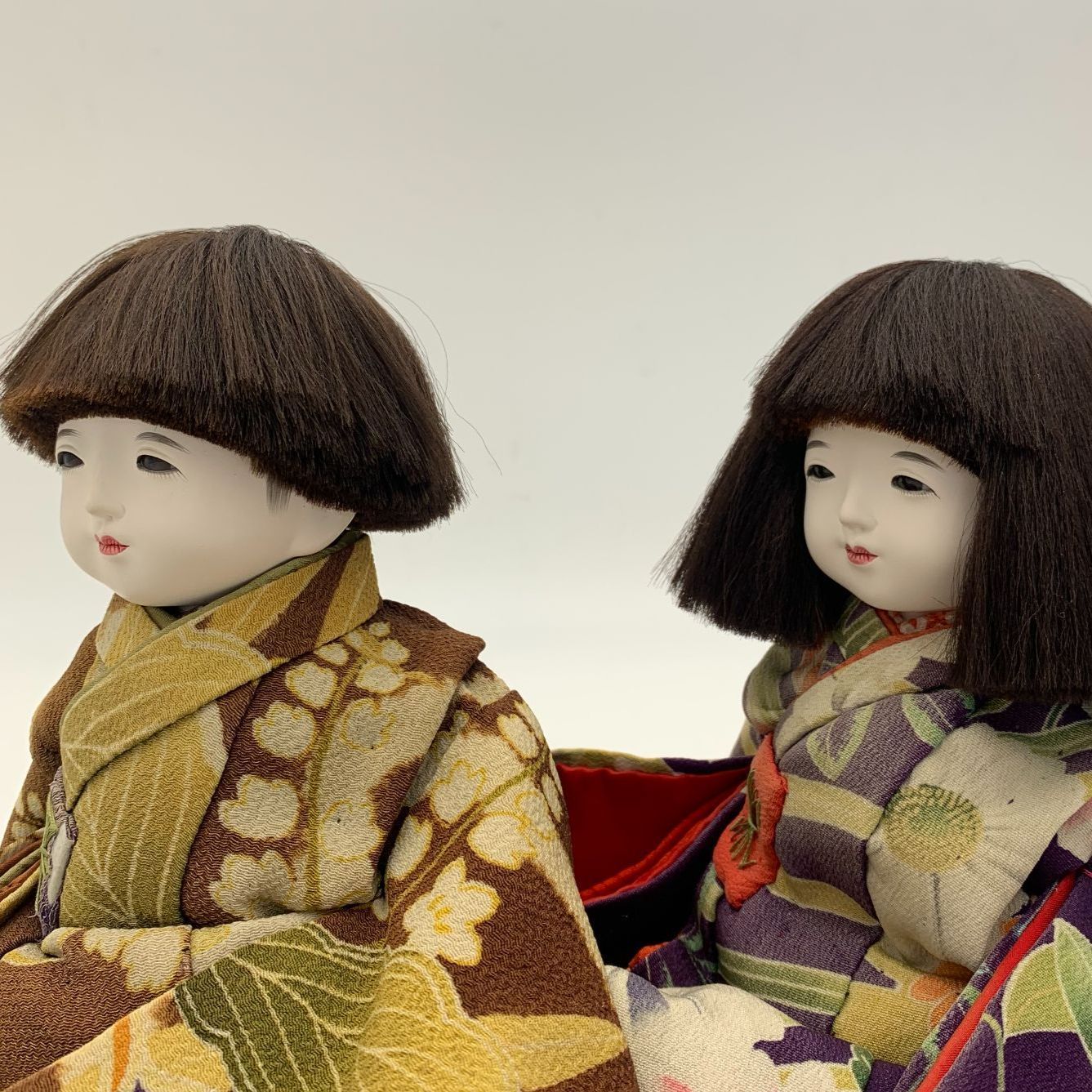 市松人形 男の子 女の子 ペアセット - メルカリ