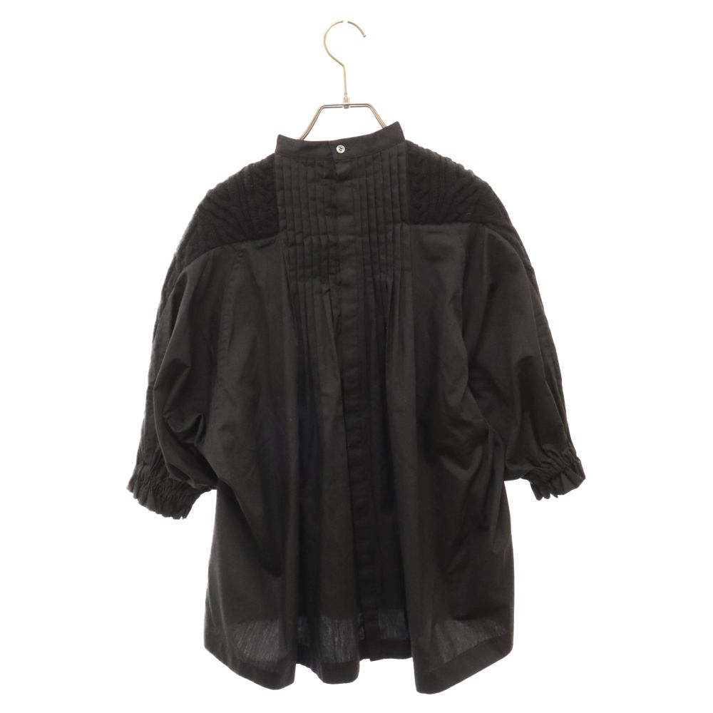 sacai サカイ 異素材切替 バックプリーツニットジャケット sacai サカイ 異素材切替 バックプリーツニットジャケット sacai