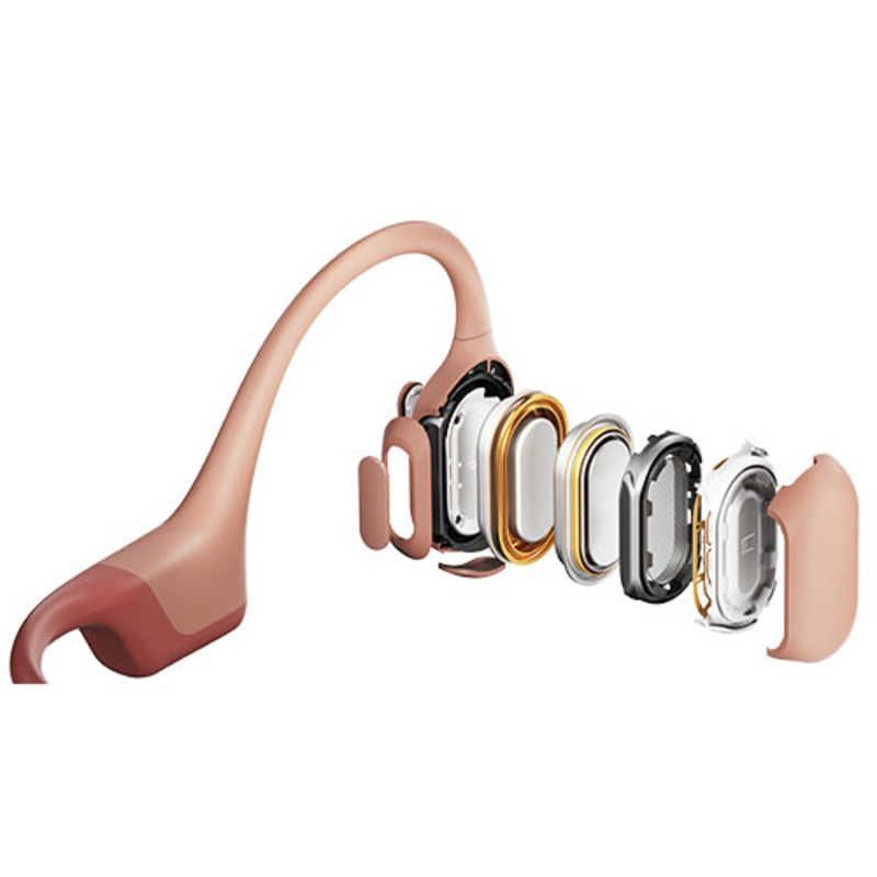 新品 未使用 未開梱】SHOKZ 骨伝導イヤホン OpenRun Pro ピンク 