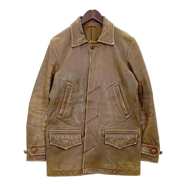 ナンバーナイン 08AW（ポーランド期）レザーコート ジャケット