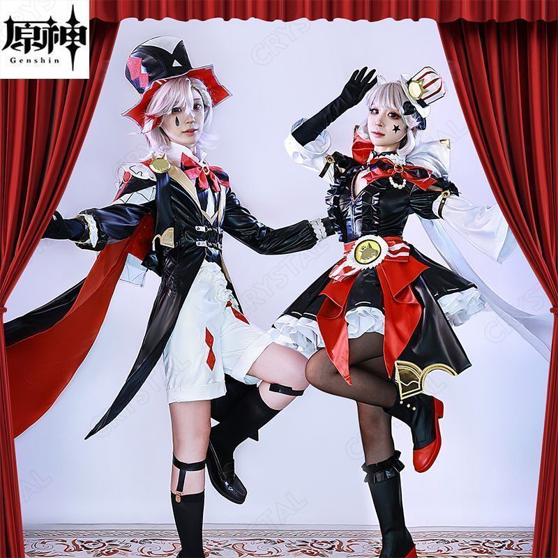 【新品】原神 リネ コスプレ KFC衣装 猫と三町目 ウィッグ 新品】原神 リネ コスプレ KFC衣装 猫と三町目 ウィッグ