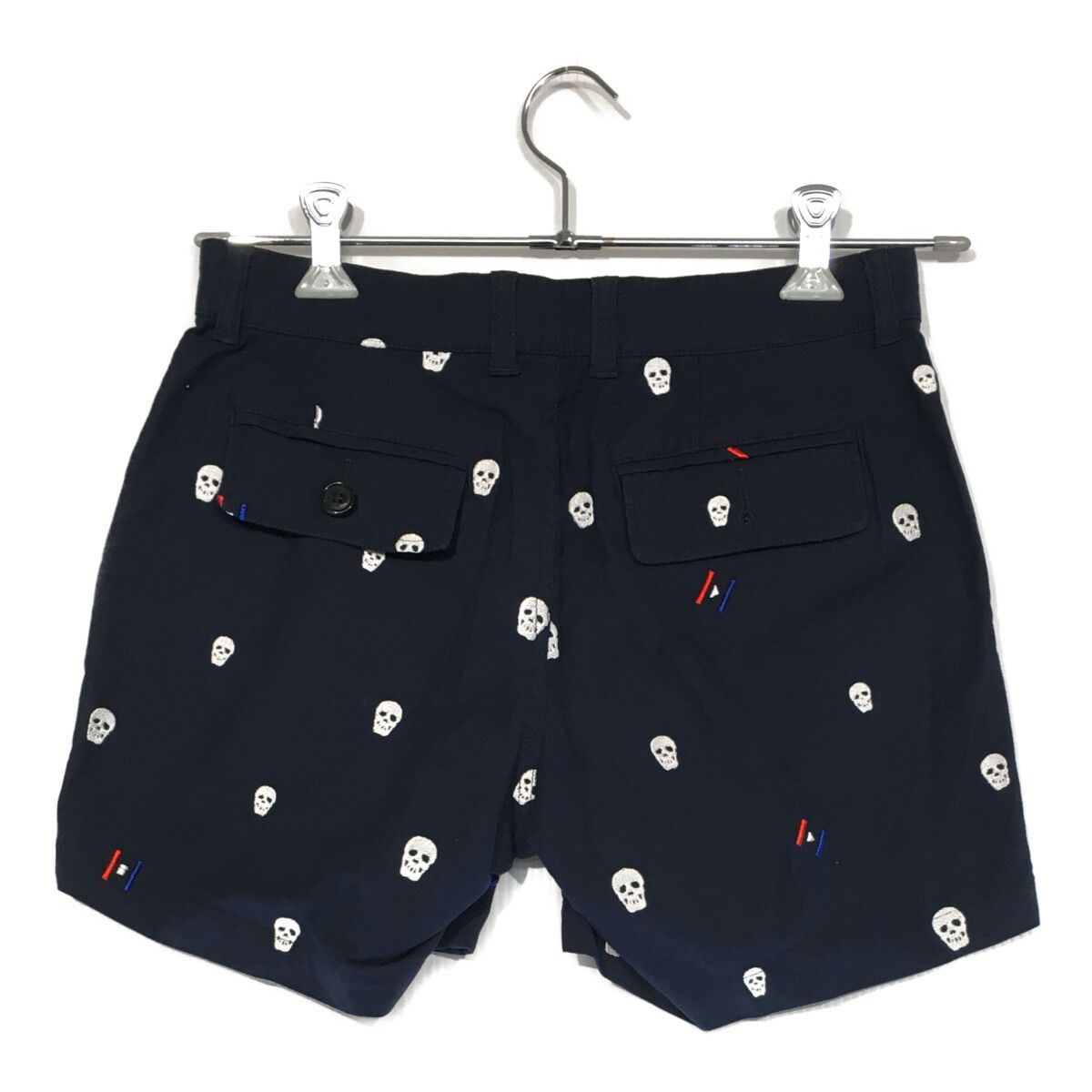 お値下げMARK & LONA 濃紺ショートパンツ 中古 レディース マークアンドロナ MARK&LONA ショートパンツ M
