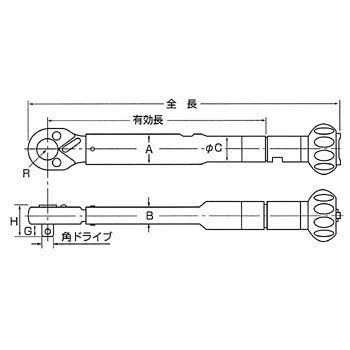 【特価商品】カノン プリセット形トルクレンチ 10~45N・m N450QLK Amazon | カノン プリセット形トルクレンチ 10~45N・m N450QLK | ト