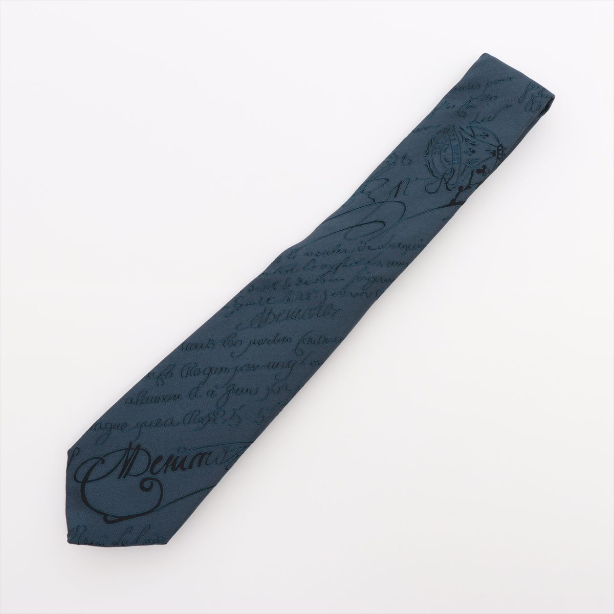 BERLUTI - 極美品 ベルルッティ カリグラフィ シルク ネクタイ