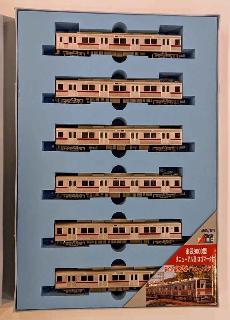 MICRO ACE Nゲージ 東武 9000型 リニューアル車 ロゴマーク付 基本6両セット A6674