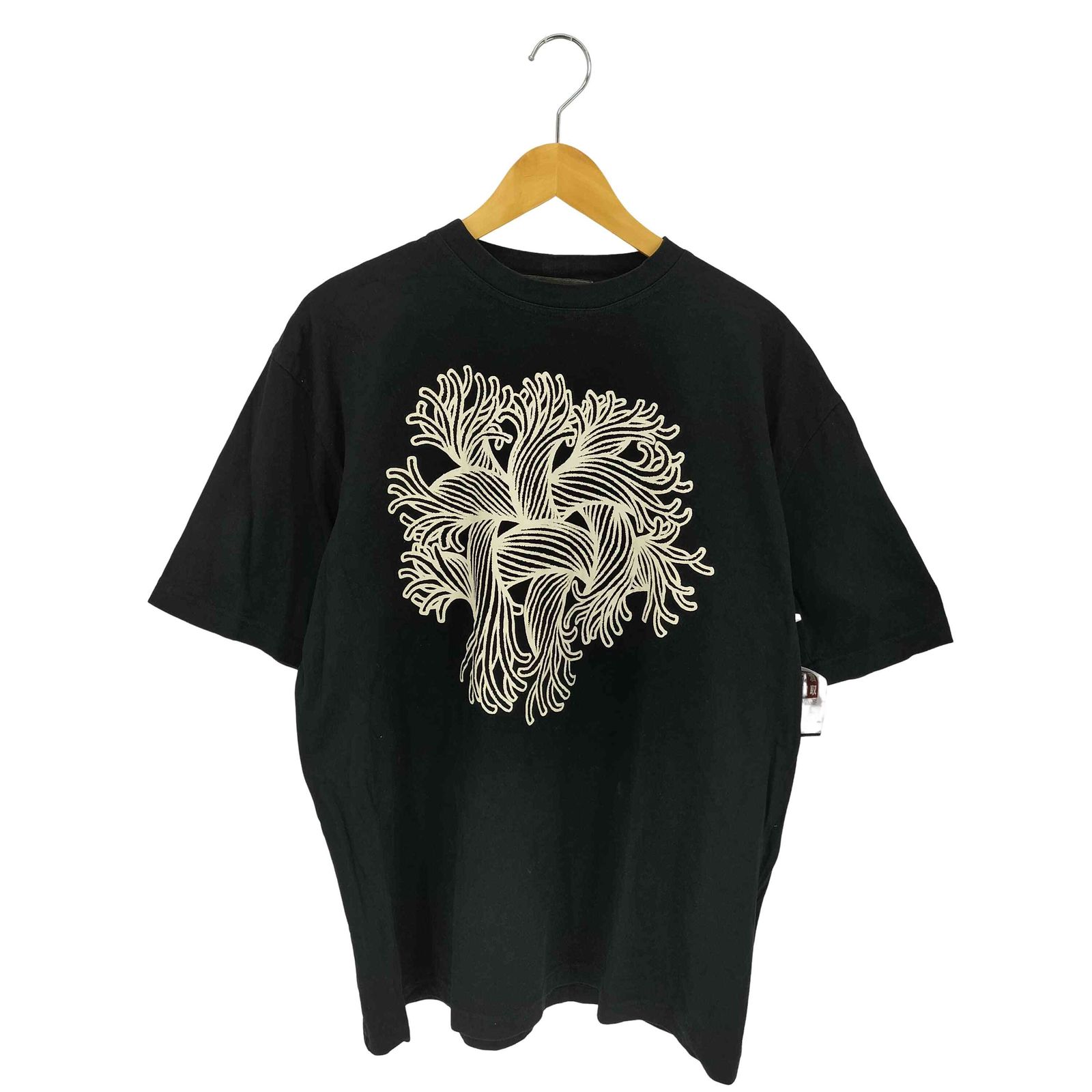 ネメス NEMETH ロープデザインプリント クルーネック半袖Tシャツ