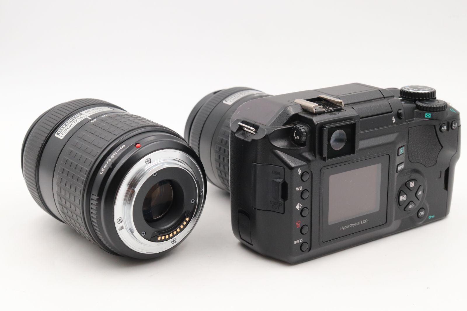 美品☆オリンパス OLYMPUS E-300 ZUIKO 14-45mm f3.5-5.6 望遠レンズおまけ 