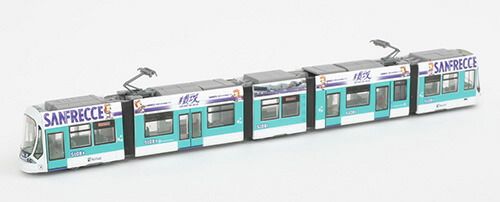 【新品】 トミーテック 広電5100形5108号サンフレッチェ広島 鉄道コレクション 広島電鉄5100形5108号 グリーンムーバー
