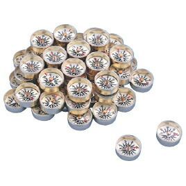 方位磁針ハトメ形５０個入１直径１５ｍｍ B10-3621 ナリカ