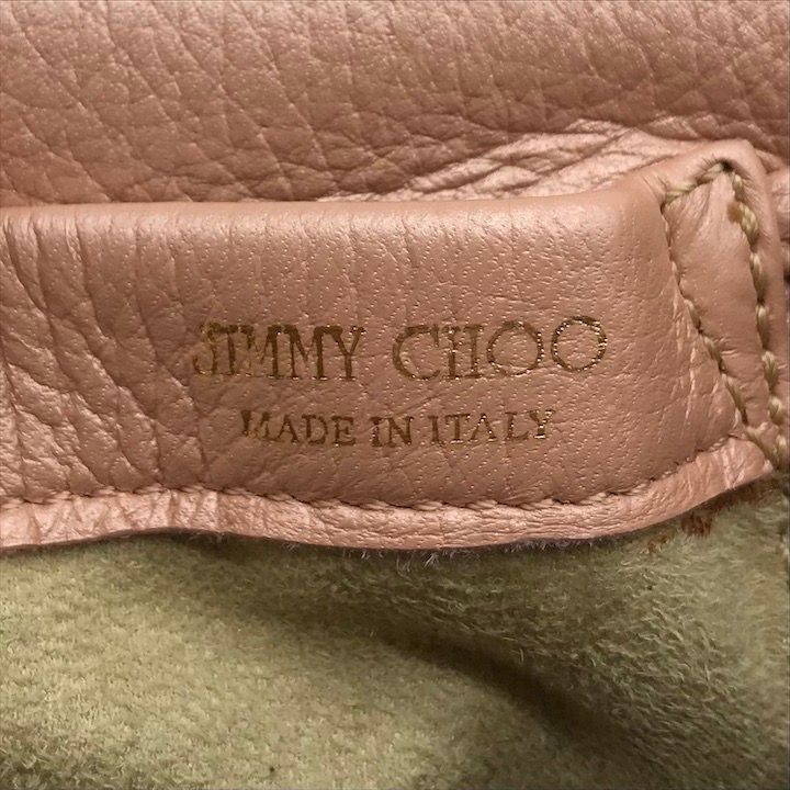 良品 JIMMY CHOO ジミーチュウ スター スタッズ レザ－ ミニ リュック  