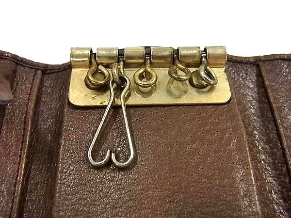 GUCCI グッチ オールドグッチ ヴィンテージ レザー 5連 キーケース 鍵