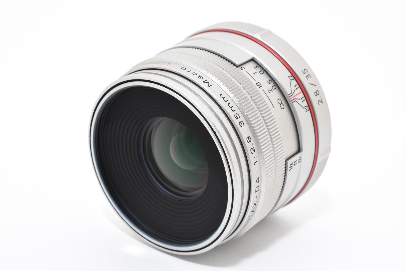 外観 上品 ペンタックス PENTAX HD DA 35 mm F 2 8 Macro Limited シルバー LL 188 5716