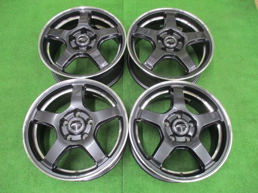 F-DIRECTION ディレクション 6.5J-16 5H114.3 38 90ノア ヴォクシー プリウスαなど ホイール 4本 Y92 大和店