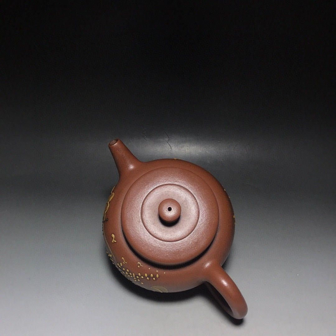 宜興 紫砂壷 円?壷 茶壺 茶道具 煎茶道具 - メルカリ