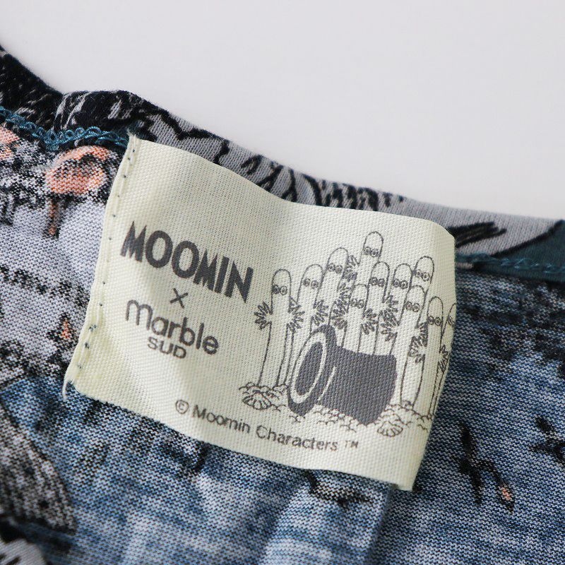 マーブルシュッド marble SUD ムーミン moomin map カットソー