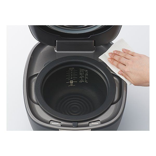 TIGER タイガー魔法瓶 土鍋圧力IHジャー炊飯器 炊きたて 土鍋ご泡火炊き 本土鍋|5.5合|エボニーブラック JPL-Y100-KG 2662845 WWW_KANDAIZUMI_COM