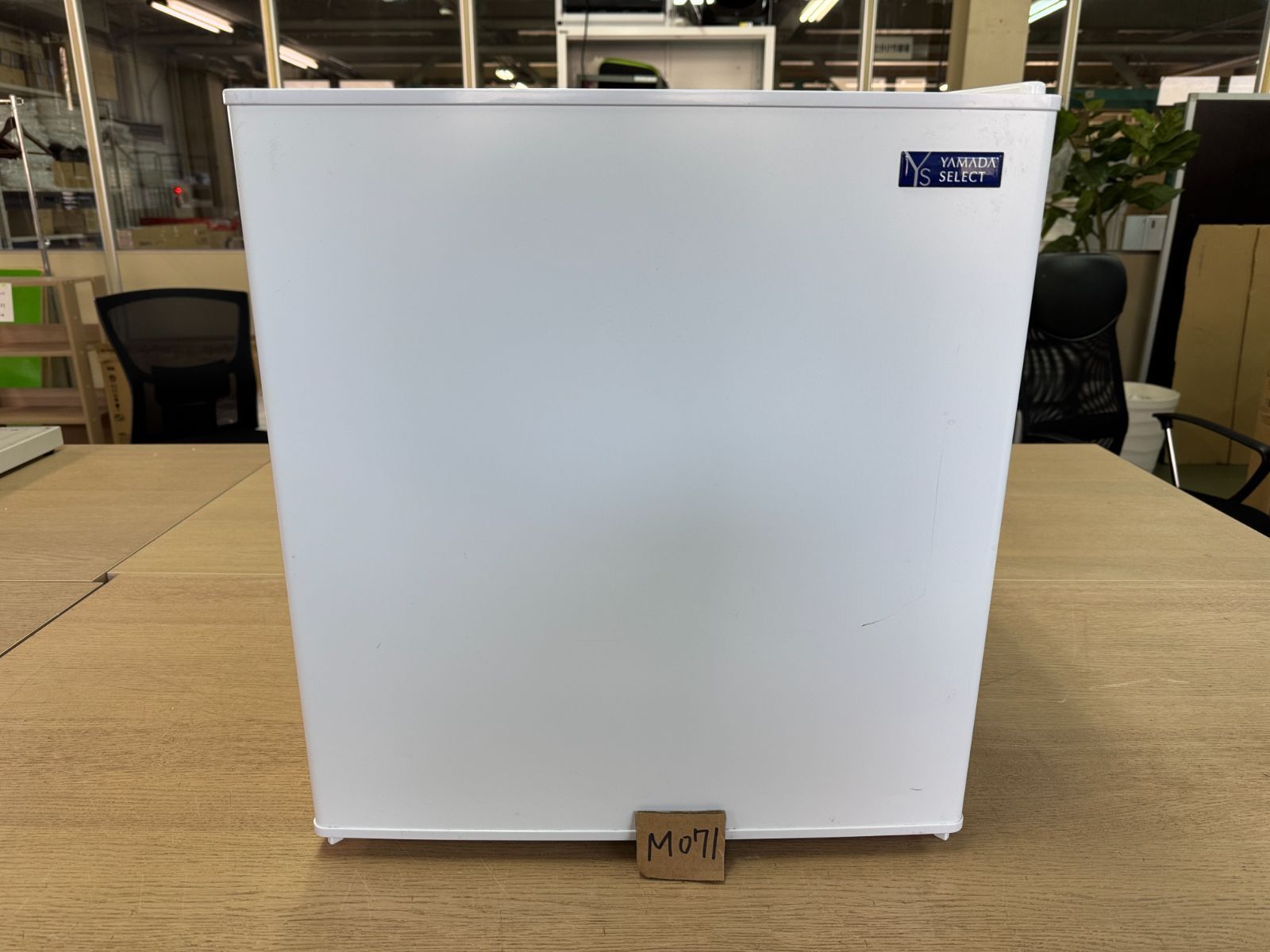 M071【中古品】ヤマダ2019年式47Lワンドア冷蔵庫 YRZ-C05G2 - メルカリ