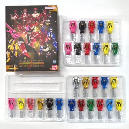 おもちゃ レンジャーキー MEMORIAL EDITION Anniversary Heroes and DONBROTHERS Set 海賊戦隊ゴーカイジャー バンダイ