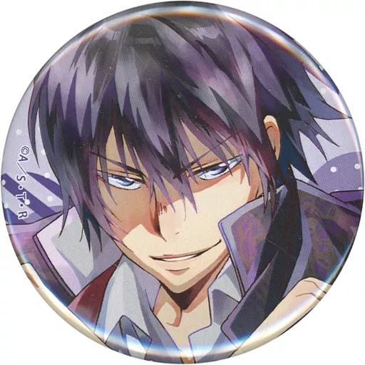 雲雀恭弥和風缶バッジ 家庭教師ヒットマンREBORN!_だけ缶 雲雀恭弥だけトレーディング