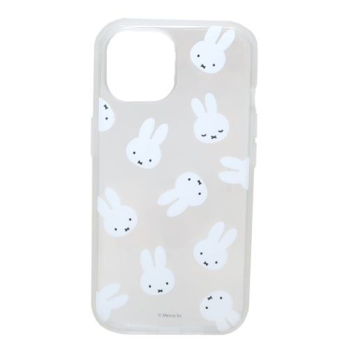 【メール便】ミッフィー IIIIfit Clear 2023 iPhone 6.1 inch 2 LENS model/14/13対応ケース ディックブルーナ iPhone15 絵本キャラクター