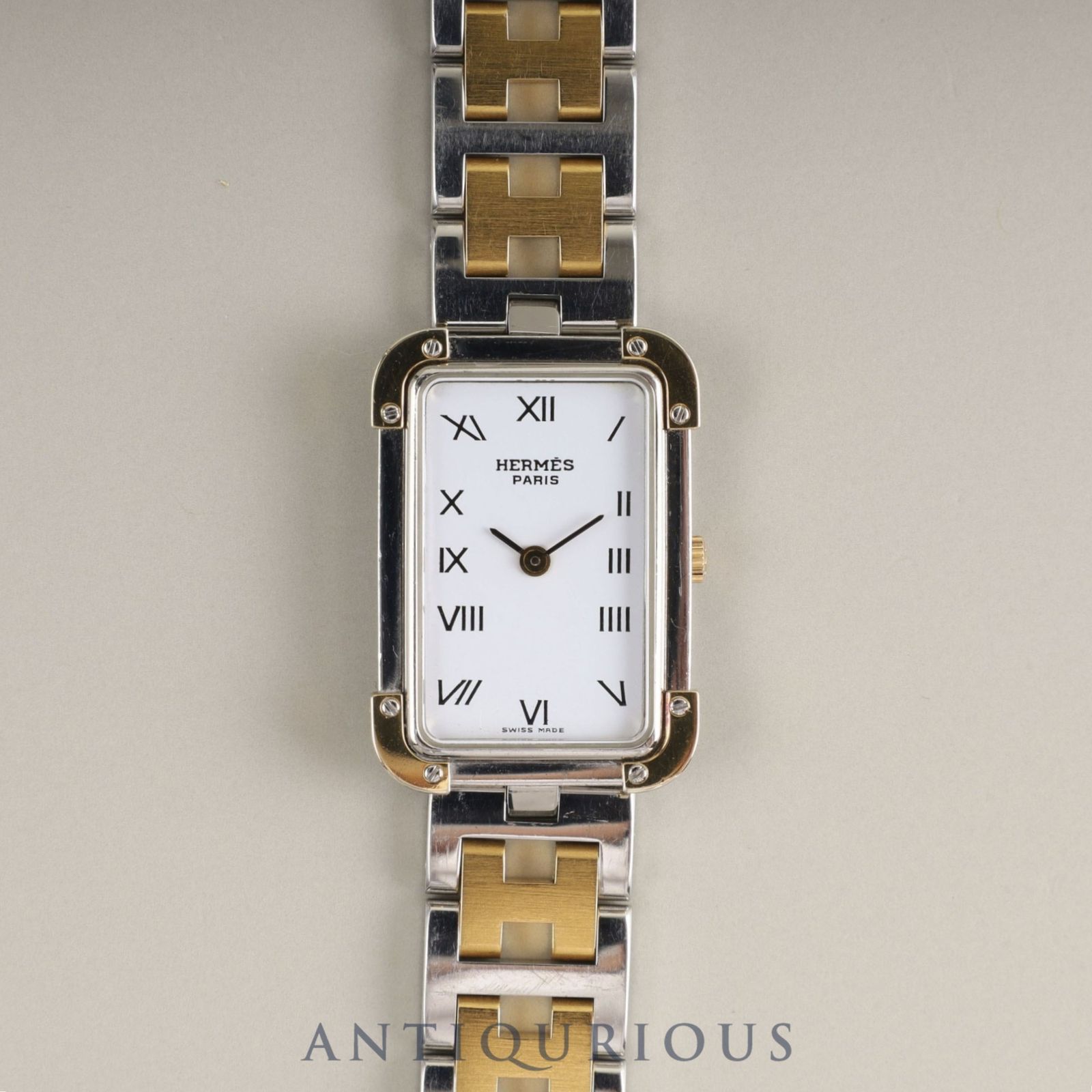 エルメス クロアジュール CR1.240 クォーツ Cal.976.001 SS/GP SS/GP  