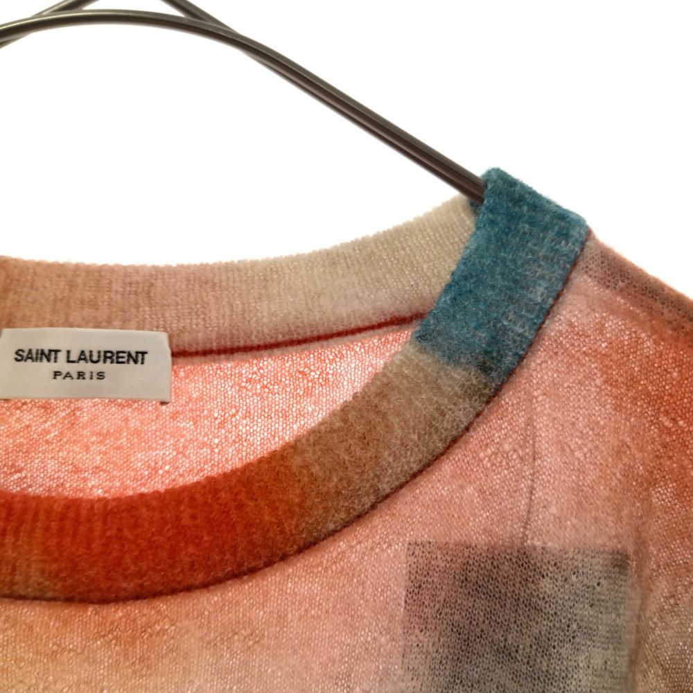 SAINT LAURENT PARIS (サンローランパリ) 19SS WATER COLOURED MOHAIR 