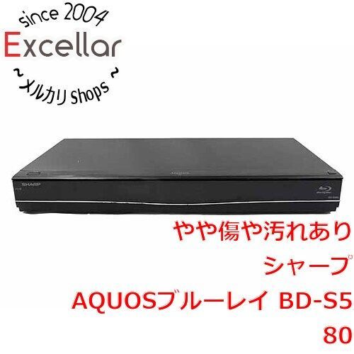 [bn:4] SHARP　AQUOS ブルーレイディスクレコーダー BD-S580　リモコンなし