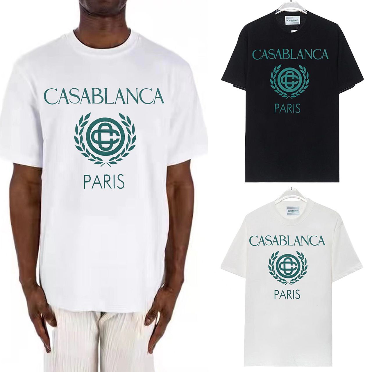 新品 24ss 大人気 Casablanca カサブランカ Tシャツ トップス 男女同型 8251 - メルカリ