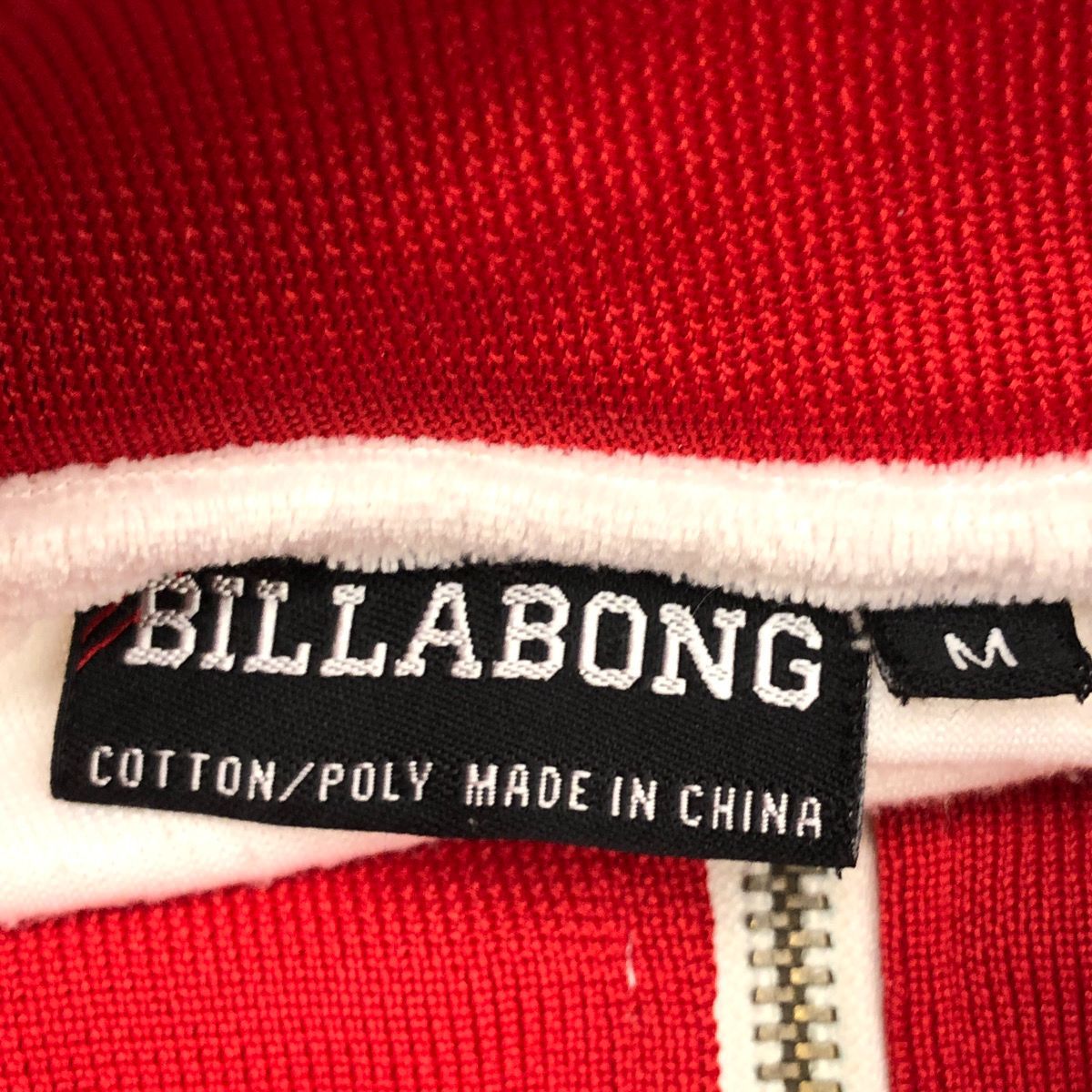 BILLABONG ビラボン トラックジャケット ベロアジャージ フルジップ