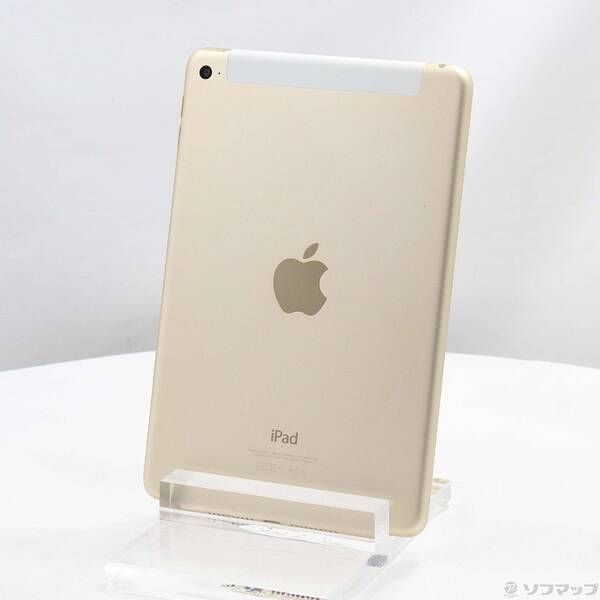 中古品〕 iPad mini 4 32GB ゴールド MNWG2J／A docomoロック
