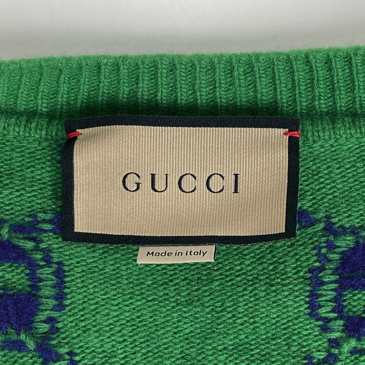 グッチ GUCCI GGインターシャ カーディガン GG柄 ニット トップス 