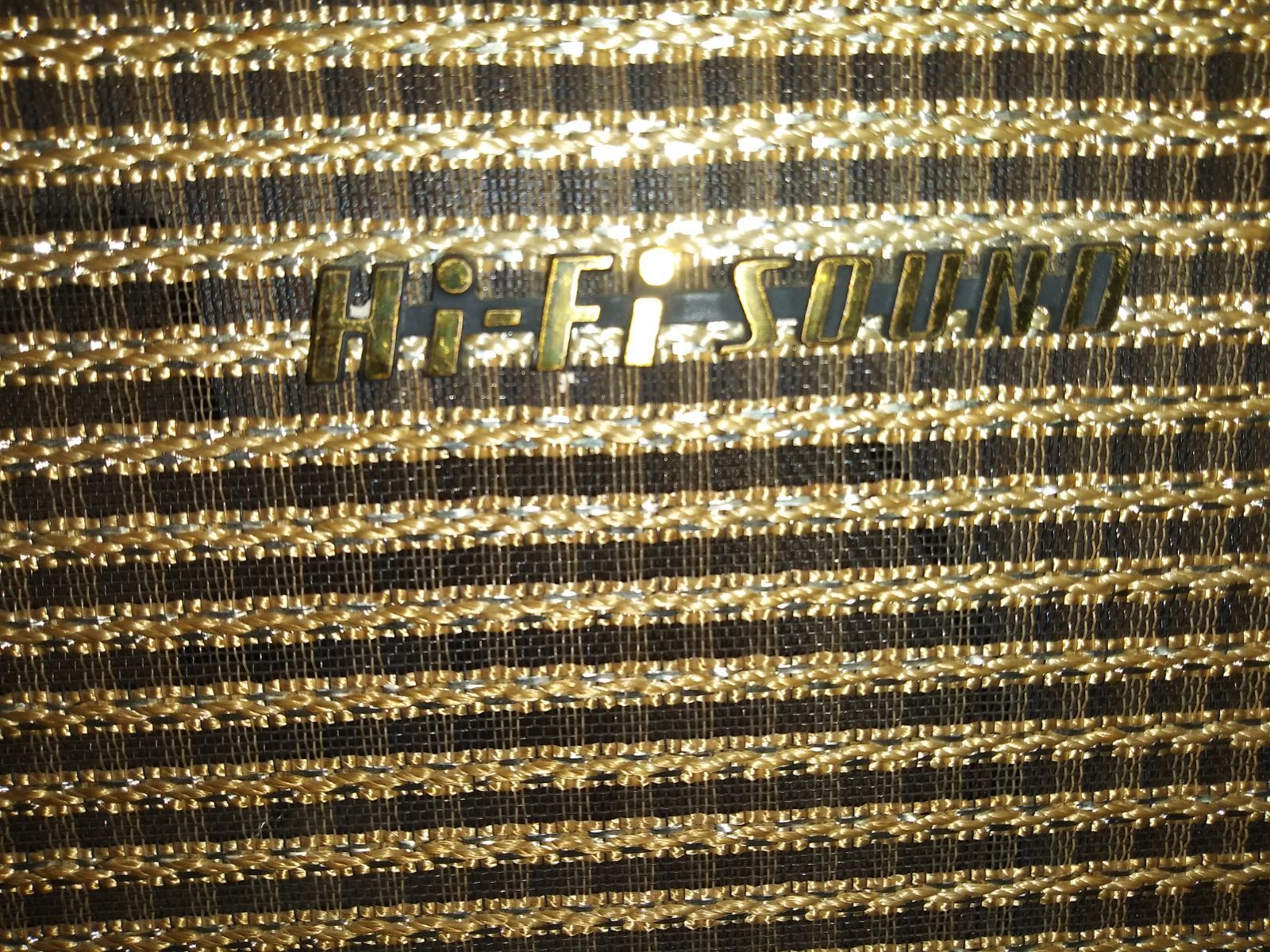 高２ストレートラジオ（マジック・アイ付き）＋外付けスピーカー