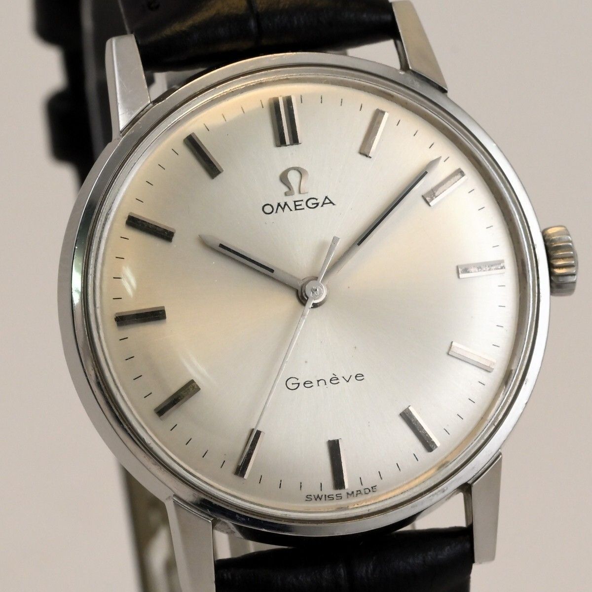 動作品 オメガ ジュネーブ OMEGA Geneve Seamaster 手巻 Hand-Winding