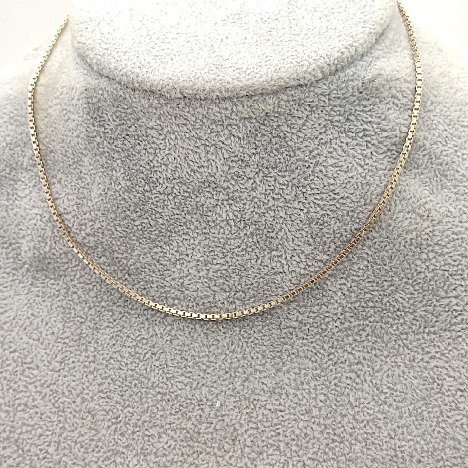美品】ウノアエレ UNOAERRE ベネチアンチェーンネックレス