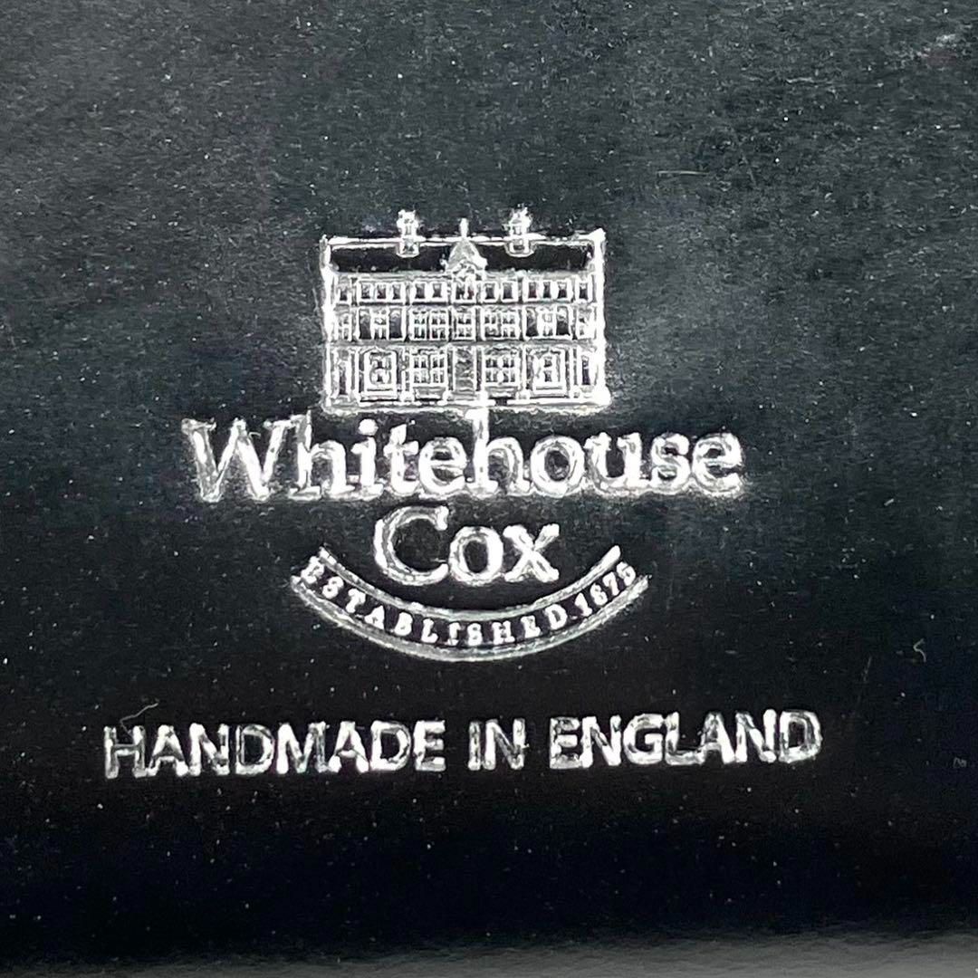 良品 1984 WHITEHOUSE COX コインケース レザー ブラック - メルカリ