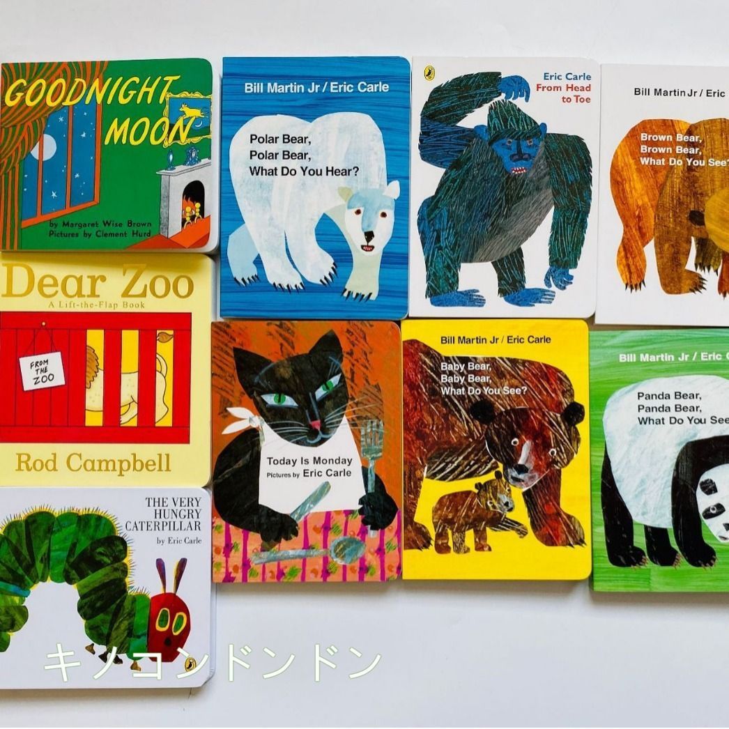dear zoo brown bear 11冊　青虫　あおむし　英語絵本　洋書 dear zoo brown bear 11冊 青虫 あおむし 英語絵本 洋書 - メルカリ