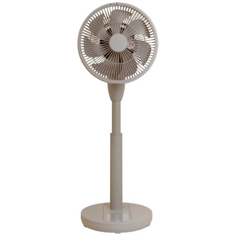 未開梱 ヤマゼン サーキュレーター扇風機 DCモーター搭載 省エネタイプ 23cm 7枚 PD仕様 リモコン付き ブラウン RLX-MP023-T